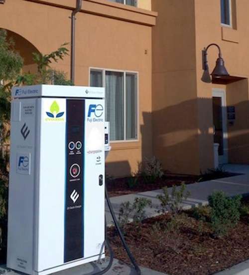 Fuji Fast Charge station at Residence Inn
