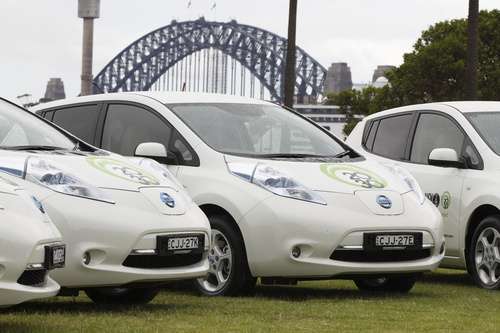 Nissan Leaf Sydney Australia