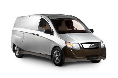 Bright Automotive's IDEA Plug-in Hybrid delivery van