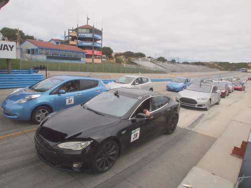 Electric cars lined up for REFUEL 2012