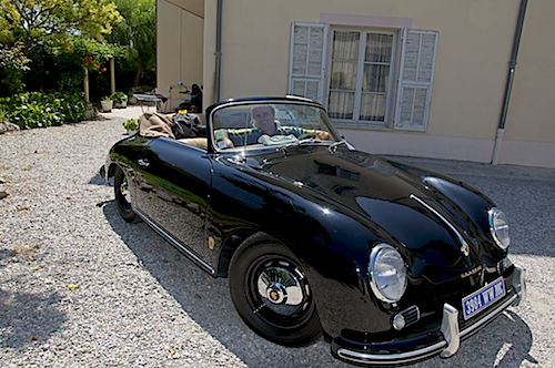 Driving a Porsche 356A on the French Riviera