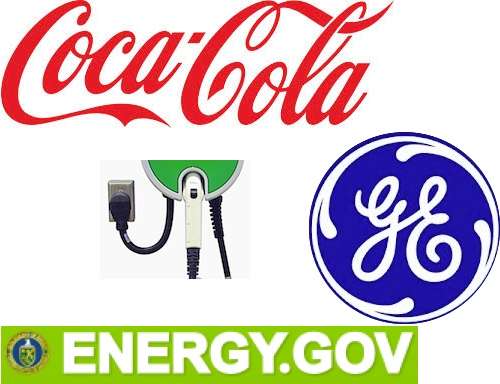 Coca-Cola & GE join DoE Workplace Charging Challenge