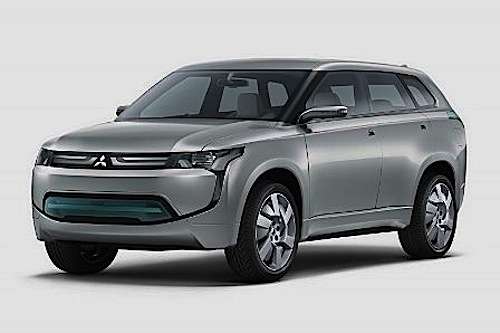 Mitsubishi's upcoming Outlander PHEV lets you choose EV, hybrid or more