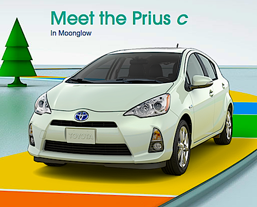 Strong sales in January due to the Toyota Prius