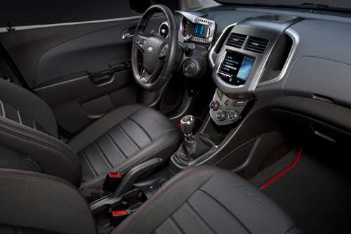 2013 Chevrolet Sonic RS interior