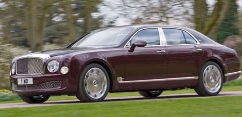 Bentley Mulsanne Jubilee honors Queen Elizabeth