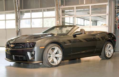 Camaro ZL1 will be available as a convertible later in 2012.