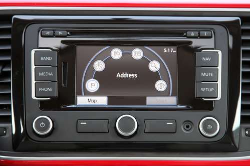 2012 VW Beetle Audio Controls