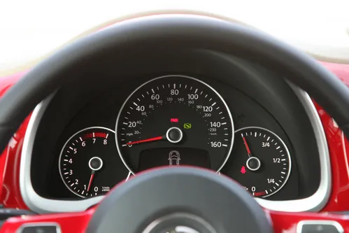 2012 Volkswagen Beetle speedometer