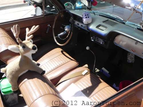 1964 Chevrolet Corvair convertible interior