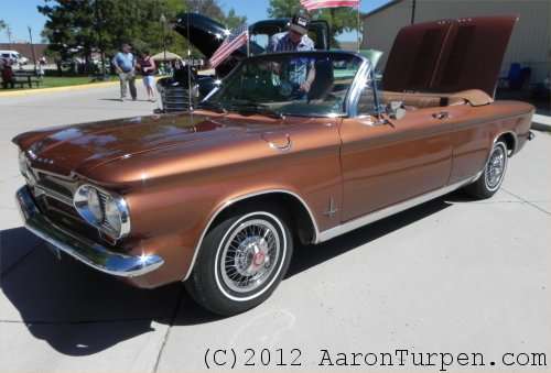1964 Chevrolet Corvair convertible with owner Dale Sergeant