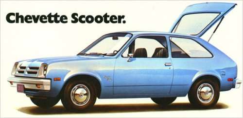 1976 Chevy Chevette Scooter ad