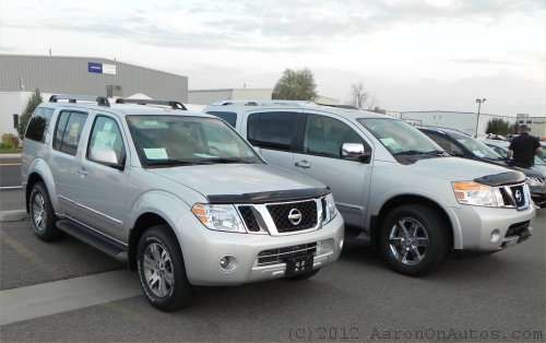 2012 NIssan Pathfinder and Armada