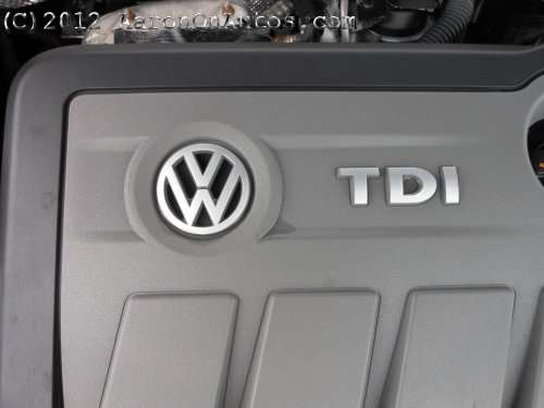 VW Passat engine cover TDI