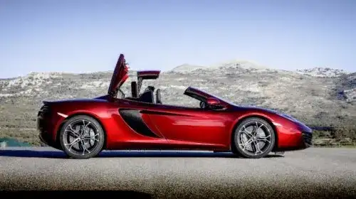 McLaren MP4-12C Spider right side view