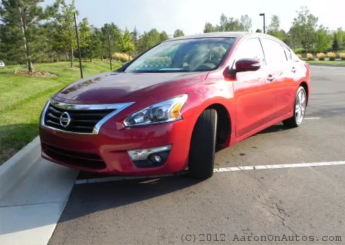 2013 Altima in red