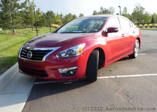 2013 Altima in red