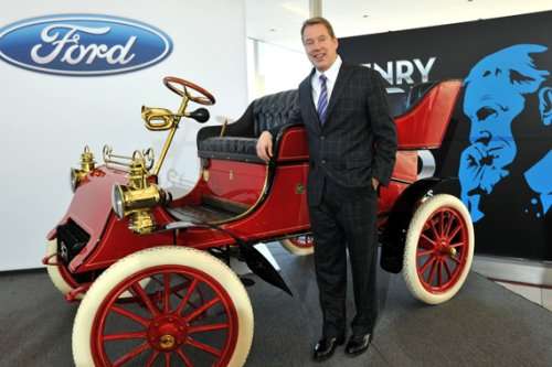 Bill Ford and his 1903 Model A
