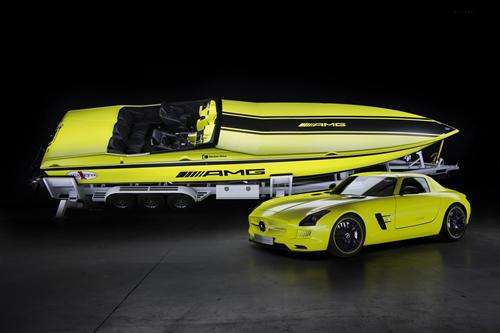 Cigarette AMG Electric Drive concept