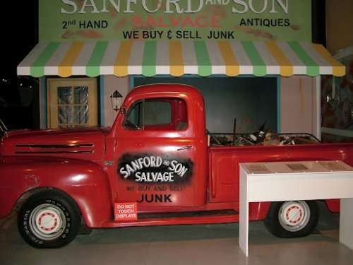 Sanford and Son truck (replica model, wikimedia)
