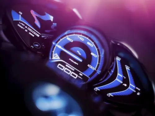 Infiniti Emerg-E cluster