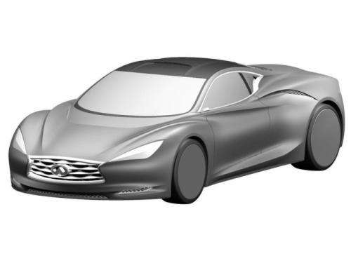 Infiniti Emerg-E patent sketch