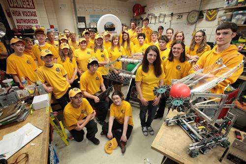 Chrysler-sponsored FIRST robotics teams