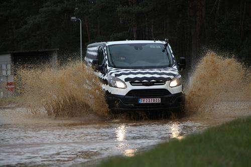 Ford Transit Custom torture testing