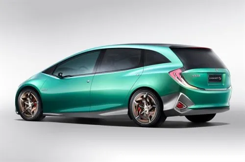 Honda S rear quarter view