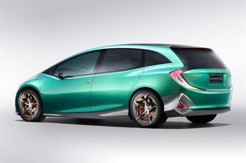 Honda S rear quarter view