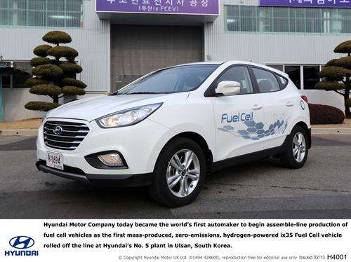 Hyundai ix35 Fuel Cell vehicle