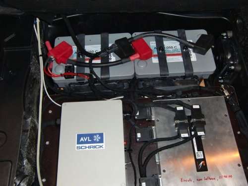 LC Super Hybrid demonstrator battery system