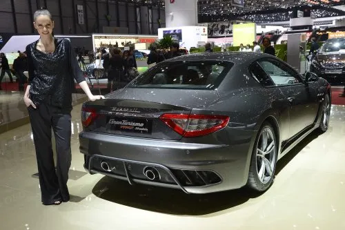 Maserati GT MC Stradale on Geneva show floor