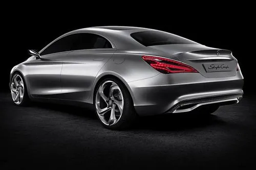 Mercedes-Benz Concept Coupe rear three-quarter