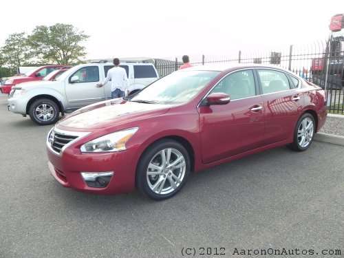 NEXT lineup, 2013 Altima at front