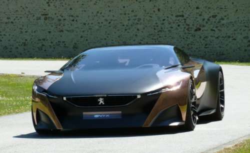Peugeot Onyx concept supercar