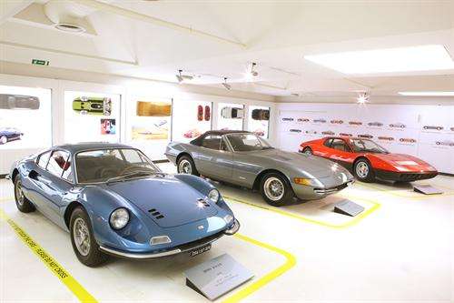 Road cars in Ferrari Pininfarina collection