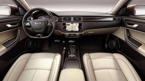 Qoros GQ3 cockpit