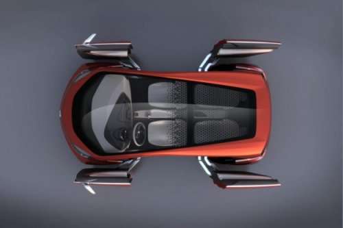 Megapixel with doors open from the top