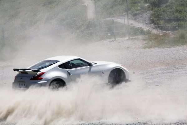 Nissan 370Z NISMO in the dirt