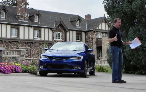John Nulty, Chief Engineer for the Chrysler 200