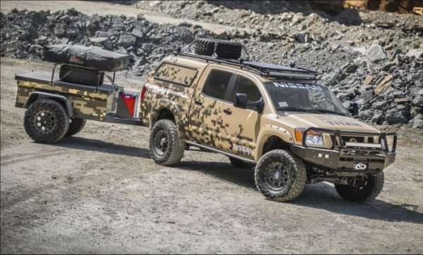 Nissan Project Titan Wounded Warrior truck
