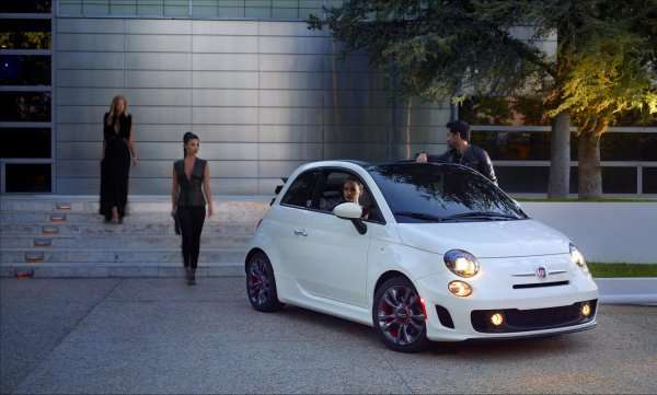 Fiat 500c GQ Edition chick magnet