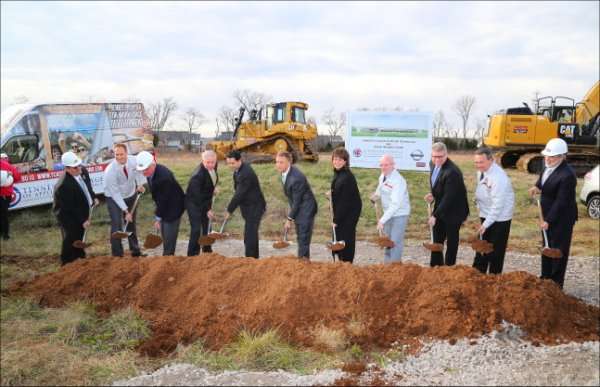 Nissan and Tennessee Break Ground on New Facility