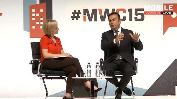 Ghosn at MWC15