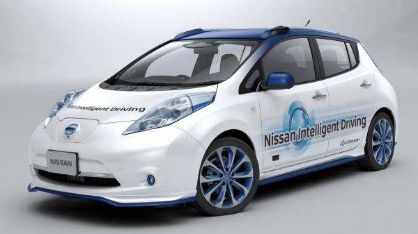 Nissan Piloted Drive Prototype LEAF