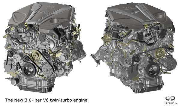 New Infiniti VR series V6 engine