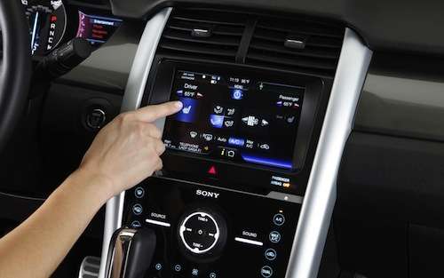 MyTouch Ford infotainment system