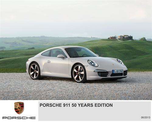 Porche 911 50th Anniversary Edition