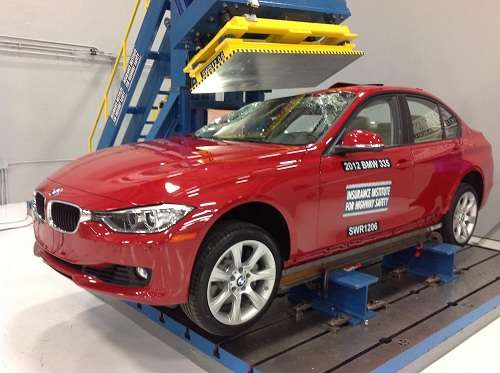 BMW 3-Series Crash Testing